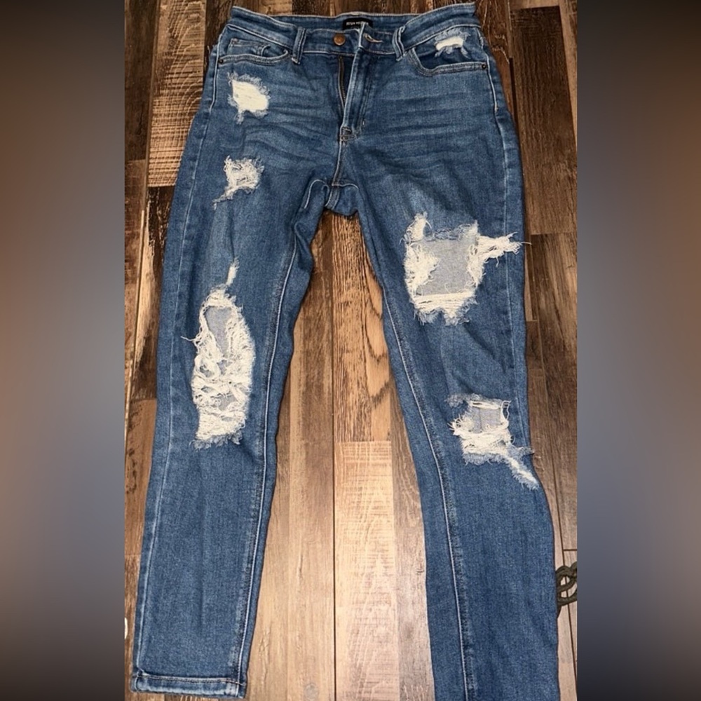 Poison mushroom jeans